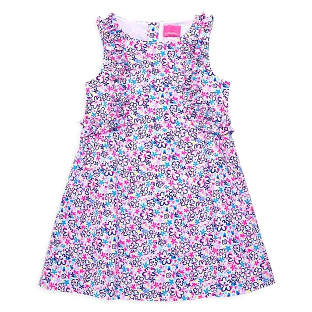 Lilly Pulitzer Amia Ditsy floral dress, fun sun repeat